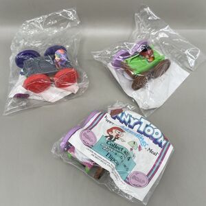 Vintage 1990 McDonalds Happy Meal Toys Warner Bros Tiny Toons Flip Cars Lot of 3